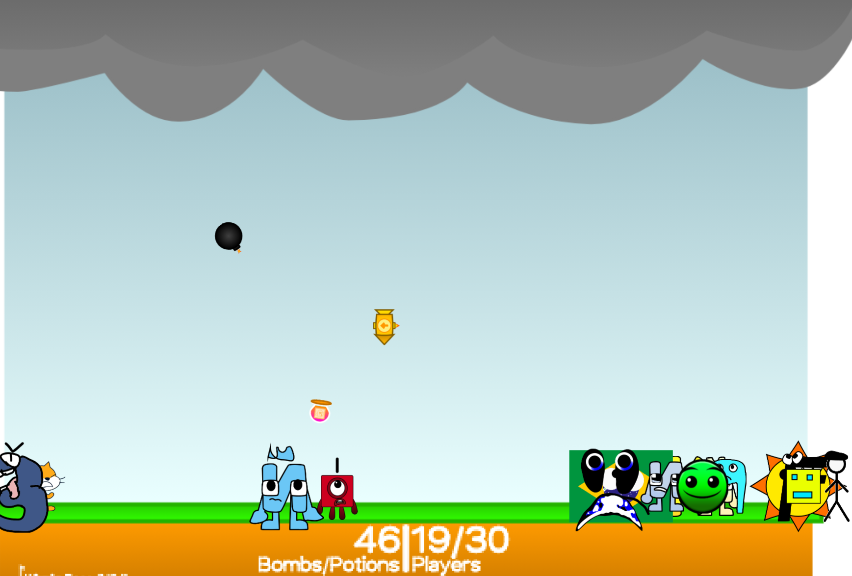 Preview for Ay In Raining Bomb 2 30 Players - Can Anyone Survive the Storm?