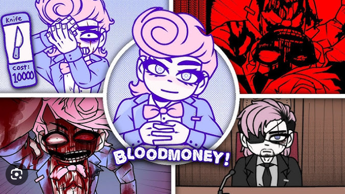 Bloodmoney horror art