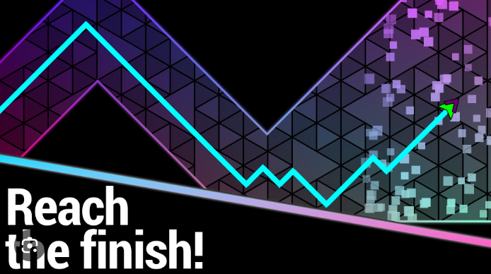 Geometry Wave Neon Challenge 2