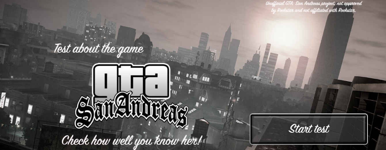 Gta San Andreas Test