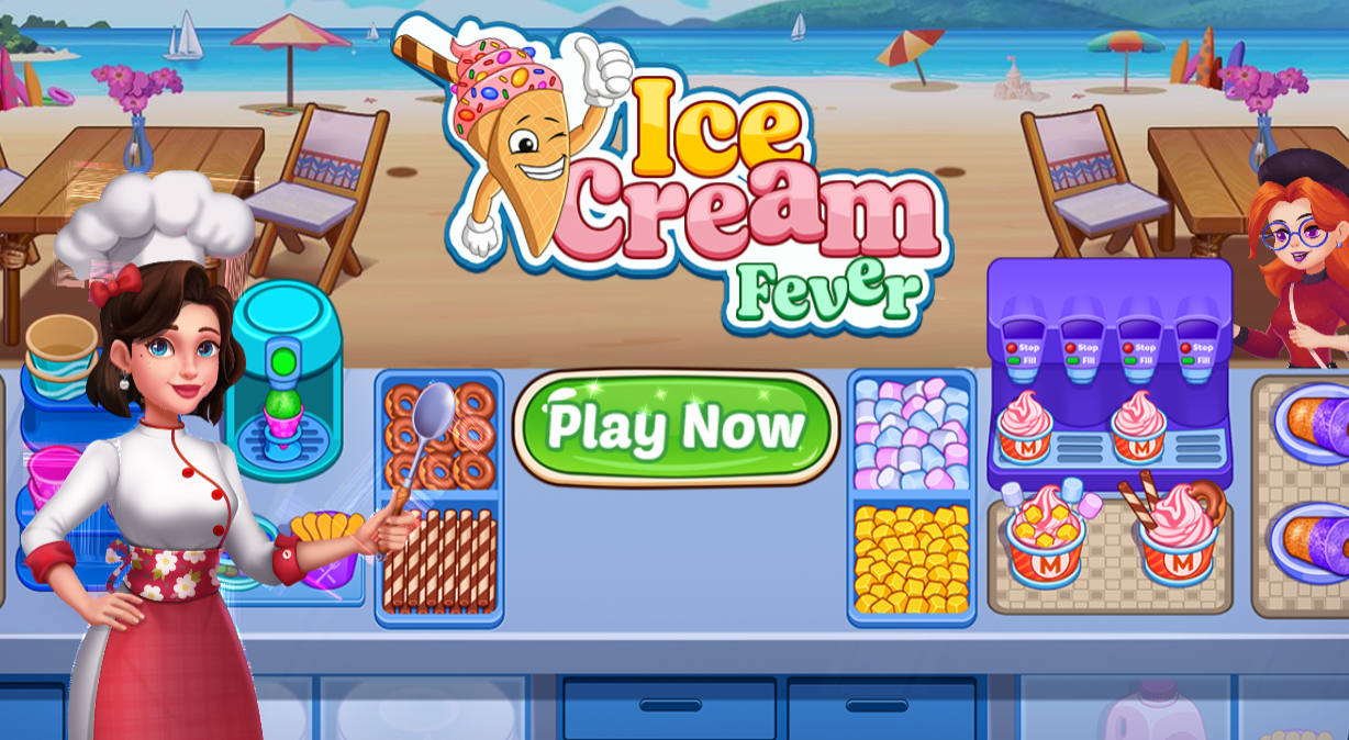 Ice Cream Fever Cooking Game