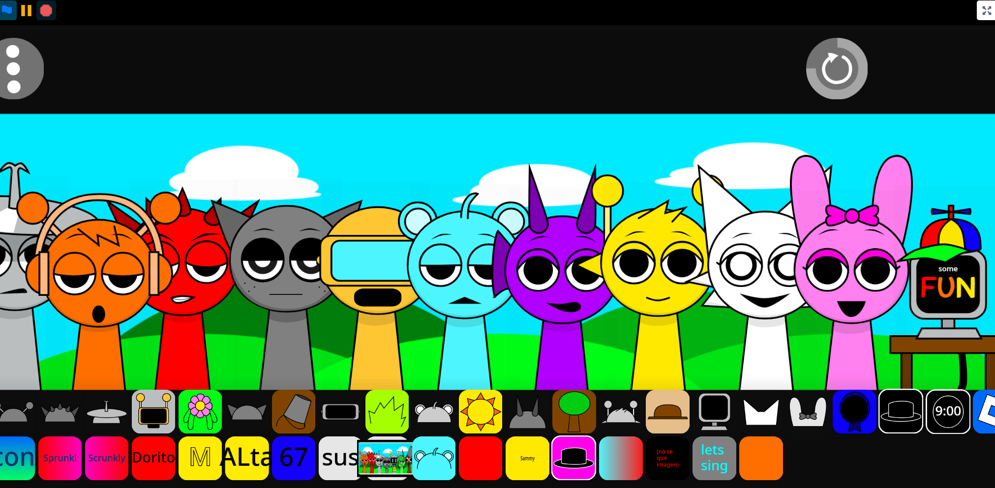 Incredibox Sprunki Night Diego End