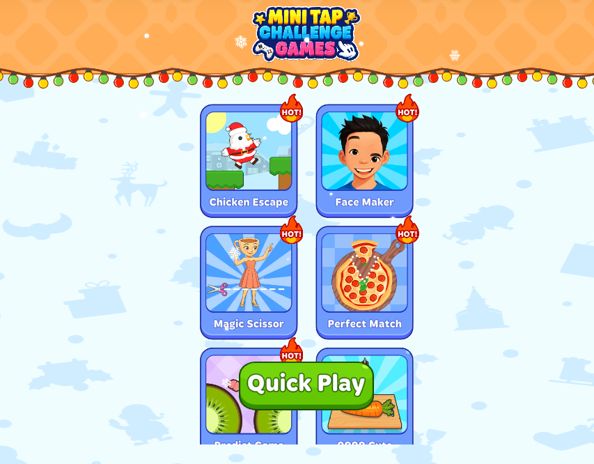 Mini Tap Challenge Games