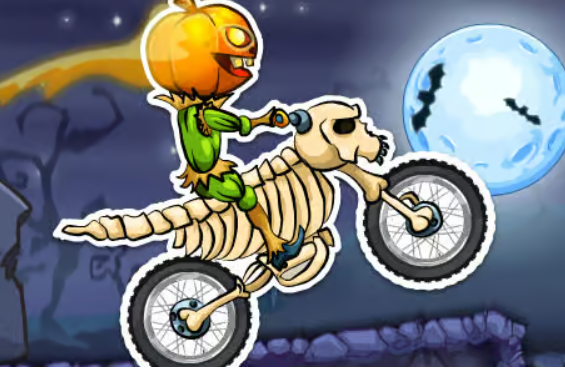 Moto X3M 6 Spooky Land
