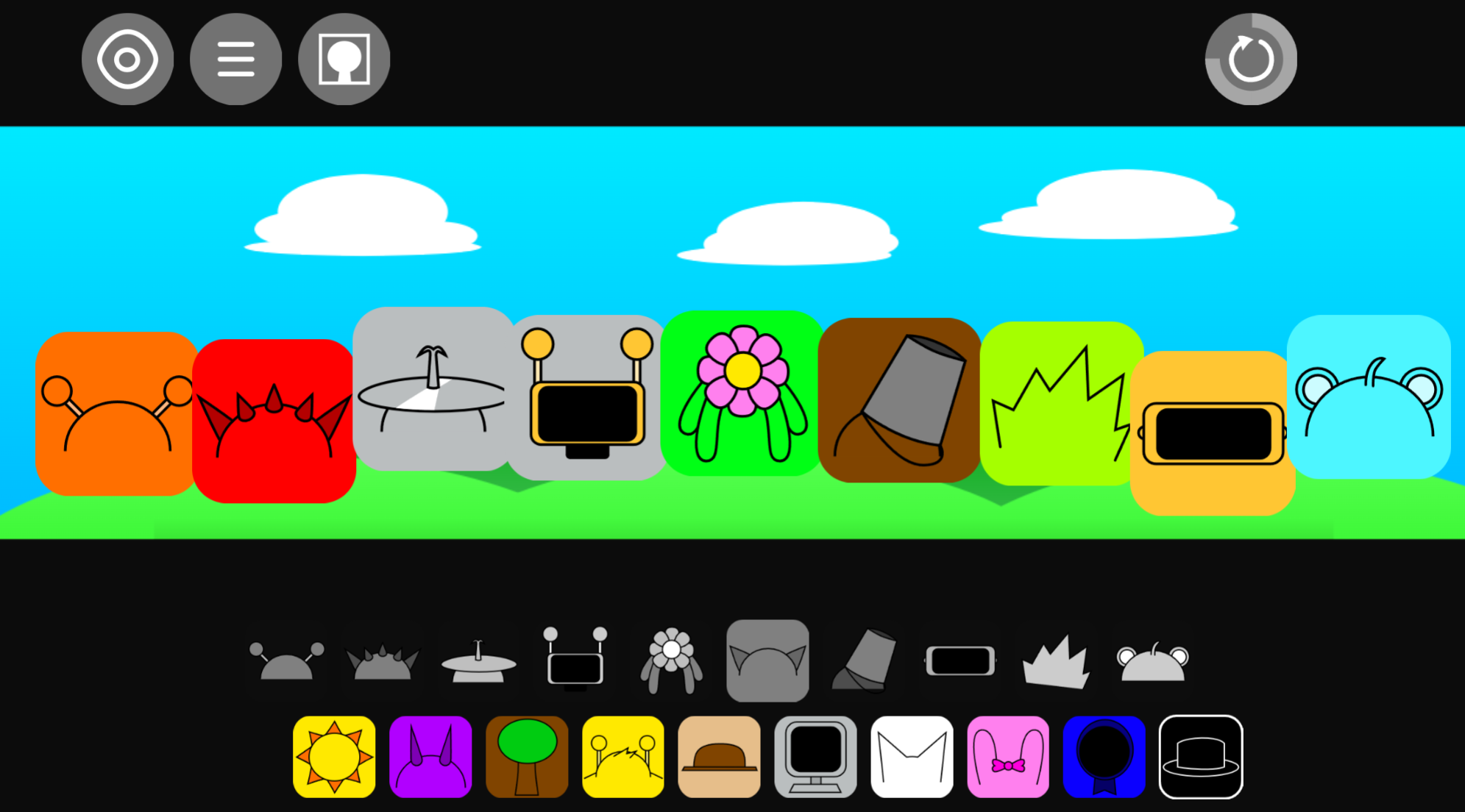 Sprunki But All Become Icons