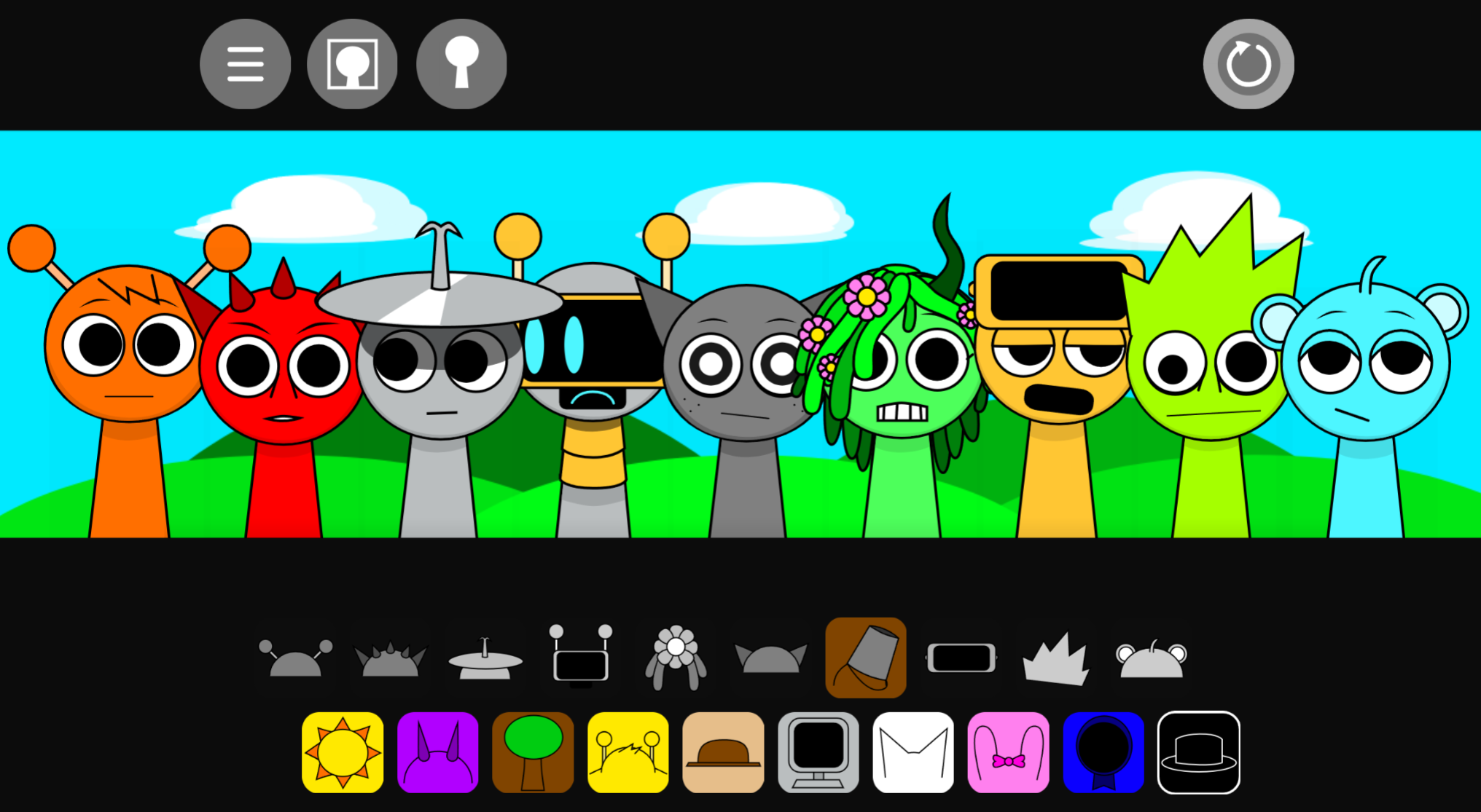 Sprunki But They Are Changing Color