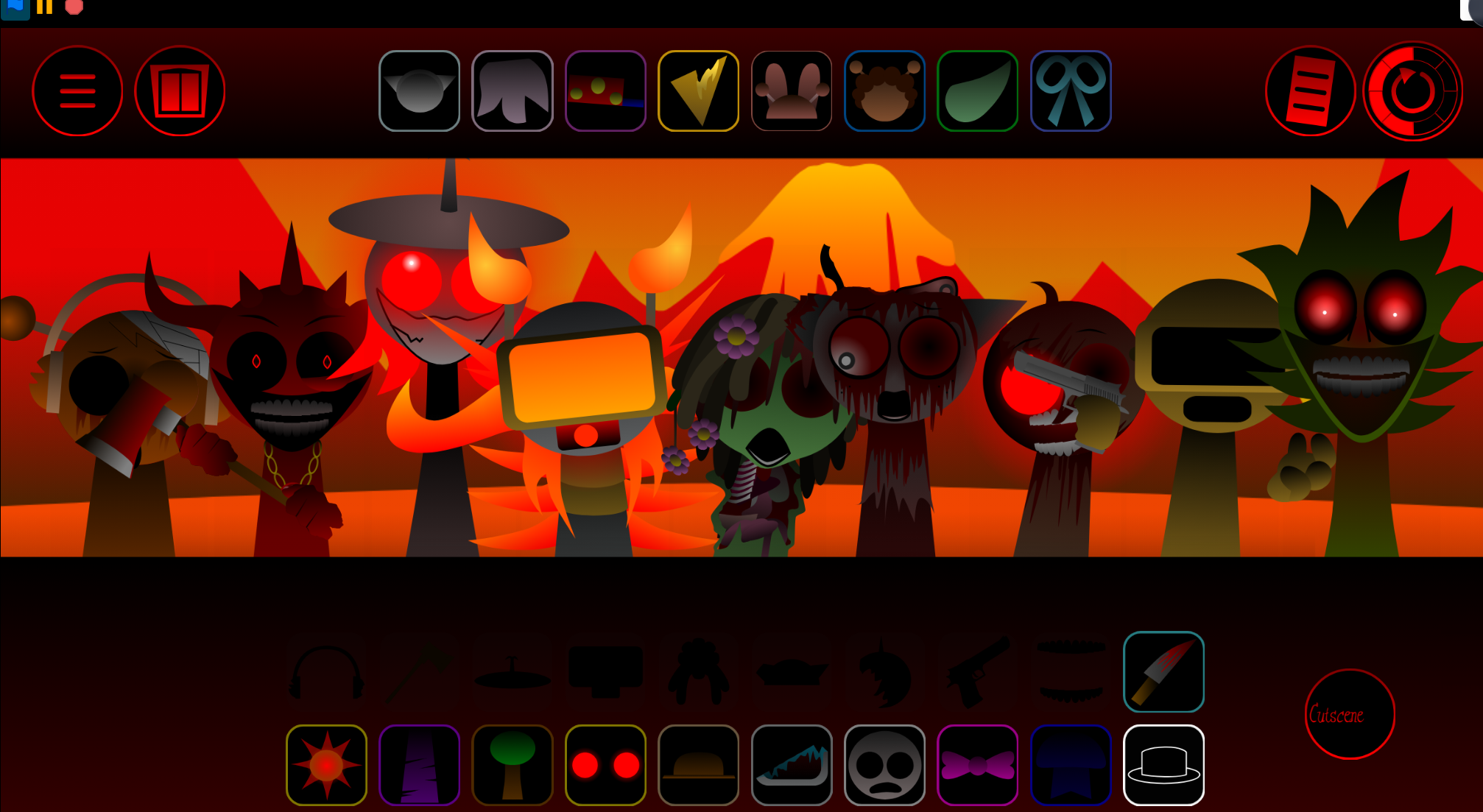 Sprunki Crimson Cataclysm Phase 3