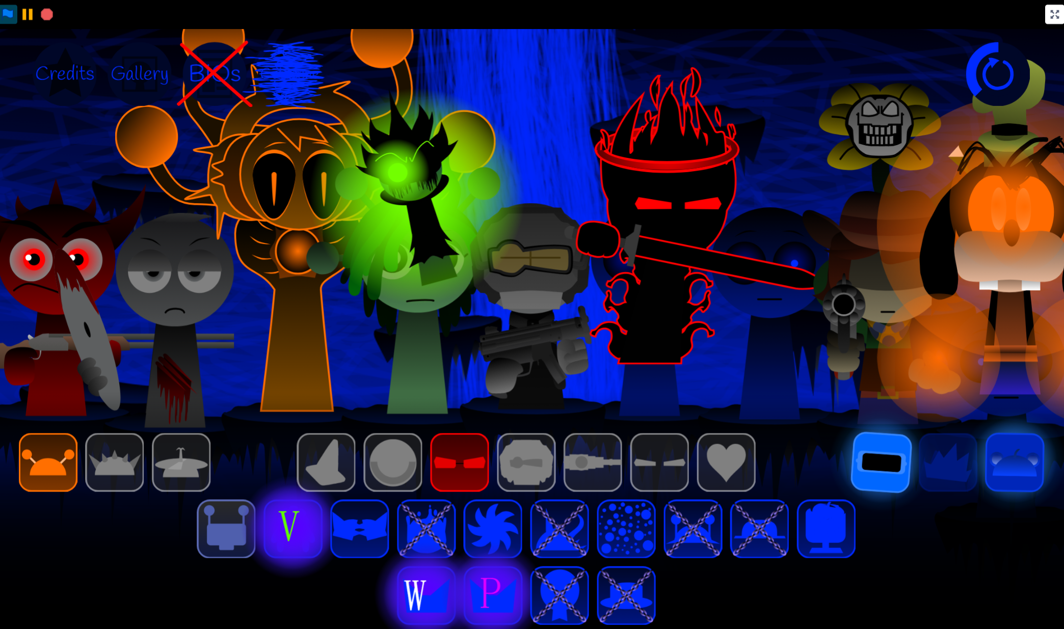 Sprunki Girls Powers Evils Eviluniversd Phase 4
