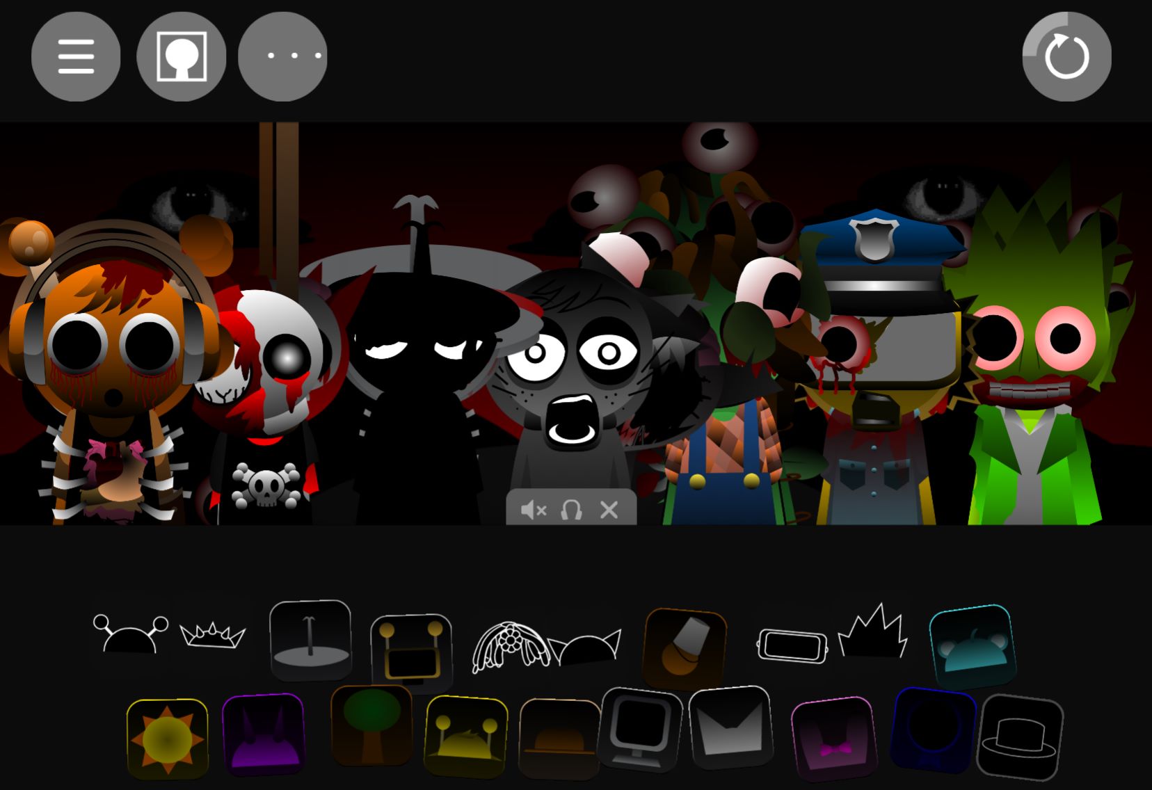 Preview for Sprunki Mashup Front Glitch - Master the Corrupted Stage Performance