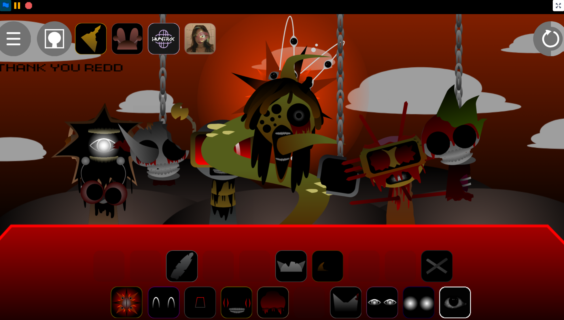 Sprunki Phase 6 The Scarlet Sun Redds Take Finished Animations