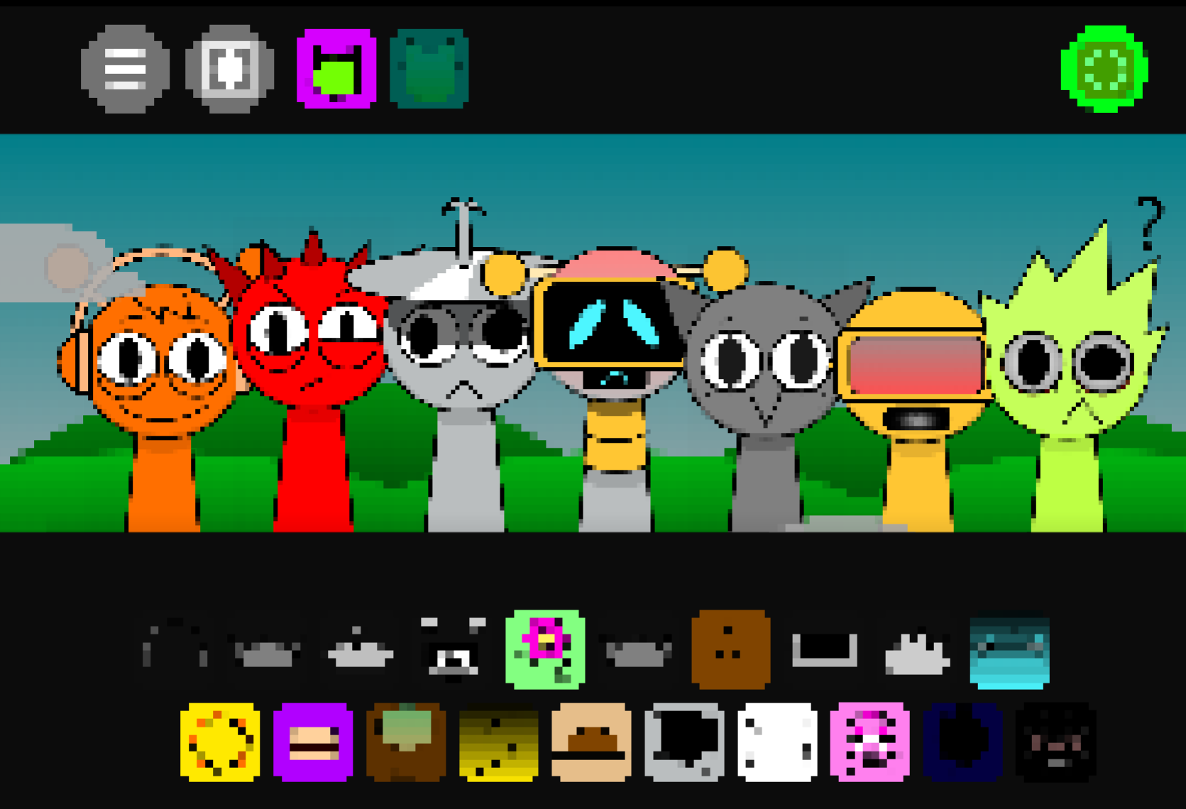 Sprunki Regretful V1 My Take