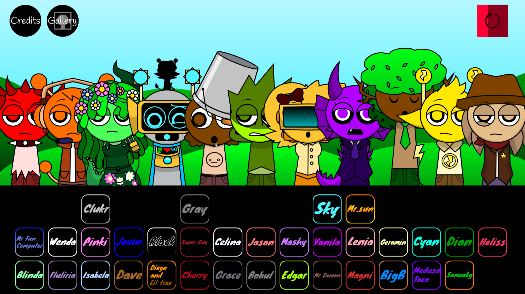Sprunki Super Guys Realm